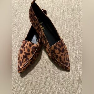 Lulu's Brown Leopard Print Flats